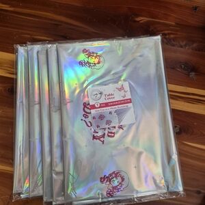 DOLLY TABLE COVER / PHOTO BACKDROP - Party Supplies (Sale Is For Lot of 5)